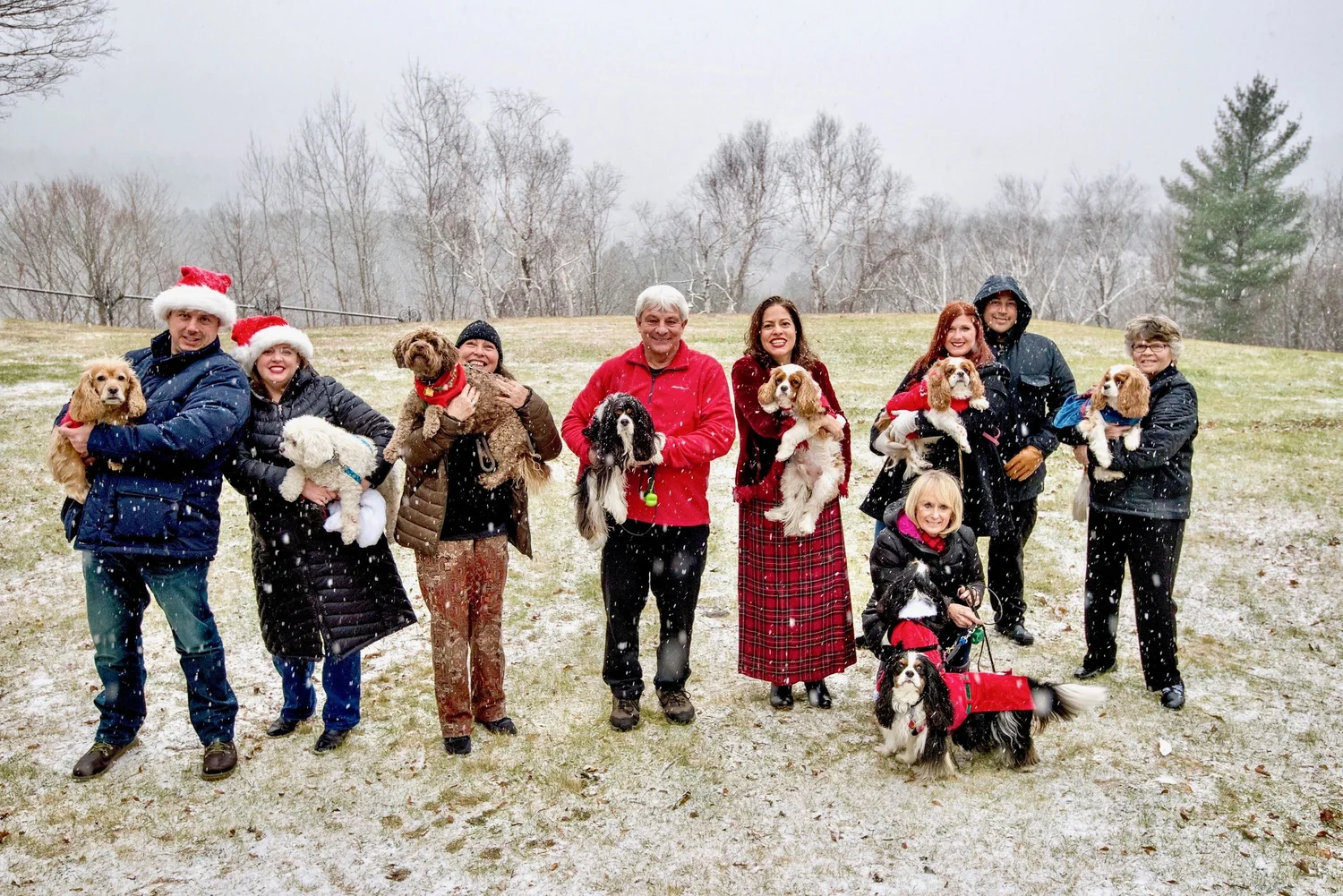 a group of people in clothing