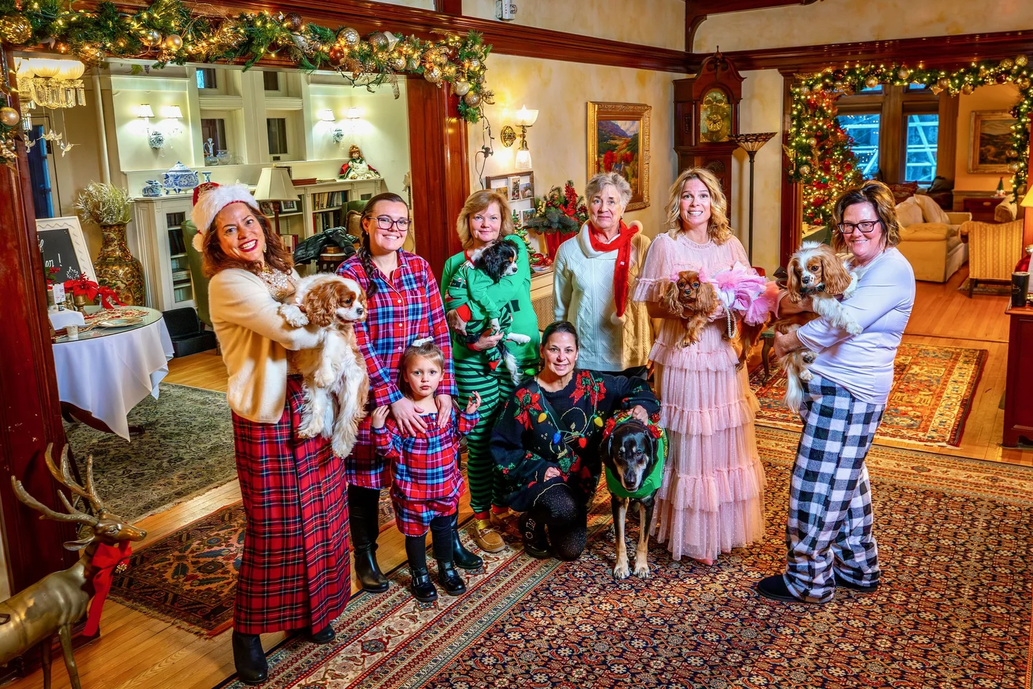 Lisa Brash et al. posing for a photo